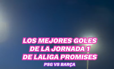 Estas fueron las mejores jugadas de la jornada 1 de La Liga Future.