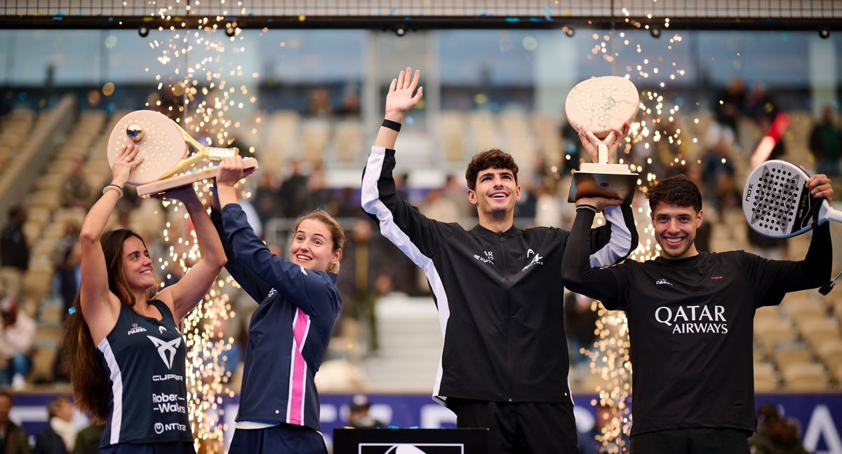 Ganadores del torneo de Roland Garros.