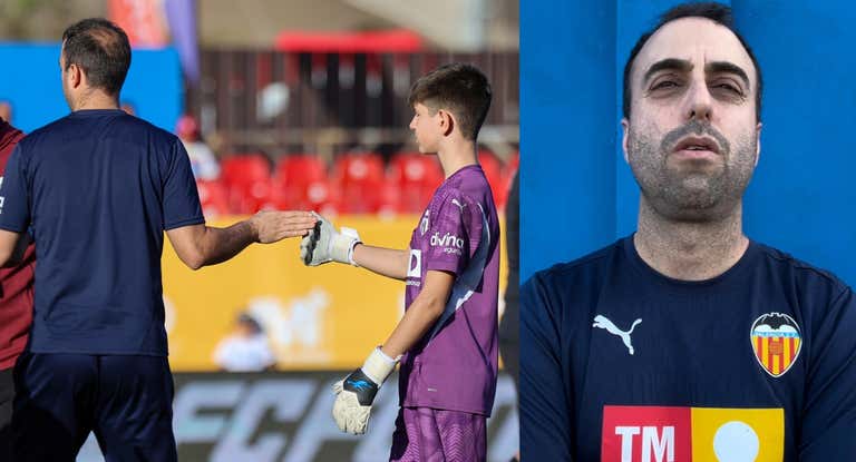 El técnico del Valencia afectado por la DANA.