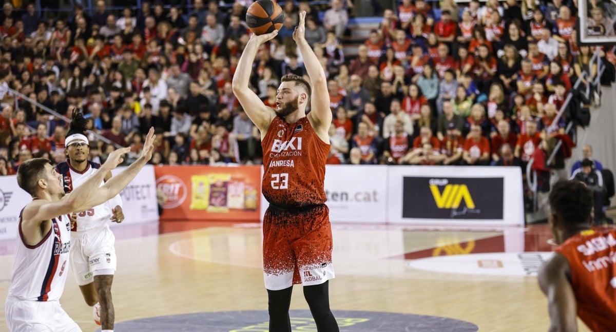 Martinas Geben la pasada temporada con el BAXI Manresa.