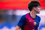 Jofre Torrents, el defensa que unos cruzados después rompe la Youth League: «El Barça tiene lateral para diez años»