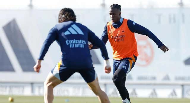 ¿Cómo termina la jugada en el entrenamiento del Real Madrid?