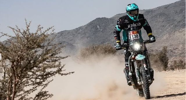 Iván Merichal y el primer Dakar 100% sostenible: «Visto desde fuera, soy un tío en Arabia Saudí quemando rueda»