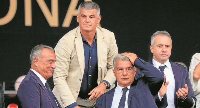 Laporta rompe su silencio… ¡en sus estados de WhatsApp!: «La RFEF comparte los argumentos del Barça»