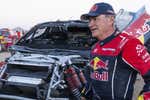 Sainz se va triste del Dakar: «Hoy lo que pienso es en que todo el trabajo de un año ha servido de poco, es un día duro»