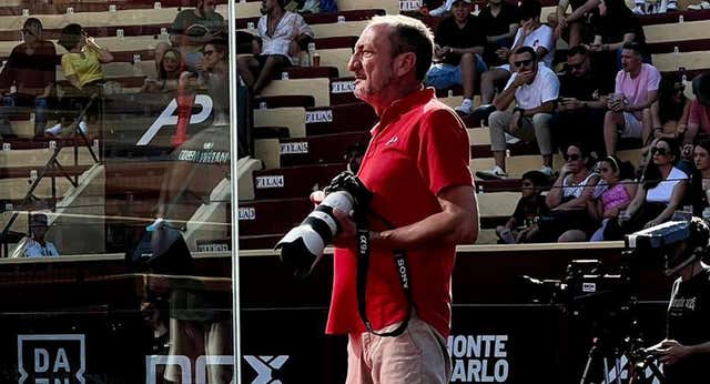 El cronista visual del pádel: las mejores 10 instantáneas del fotógrafo con más historia