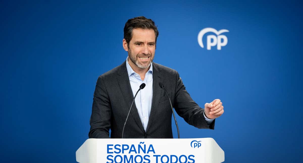 Borja Sémper, en una comparecencia.