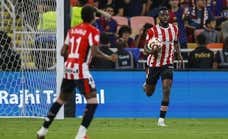 ¿Por qué se anuló el gol de Iñaki Williams al Barcelona? Mateu Lahoz da la explicación: «Con que toque un pelín, hay que anularlo»