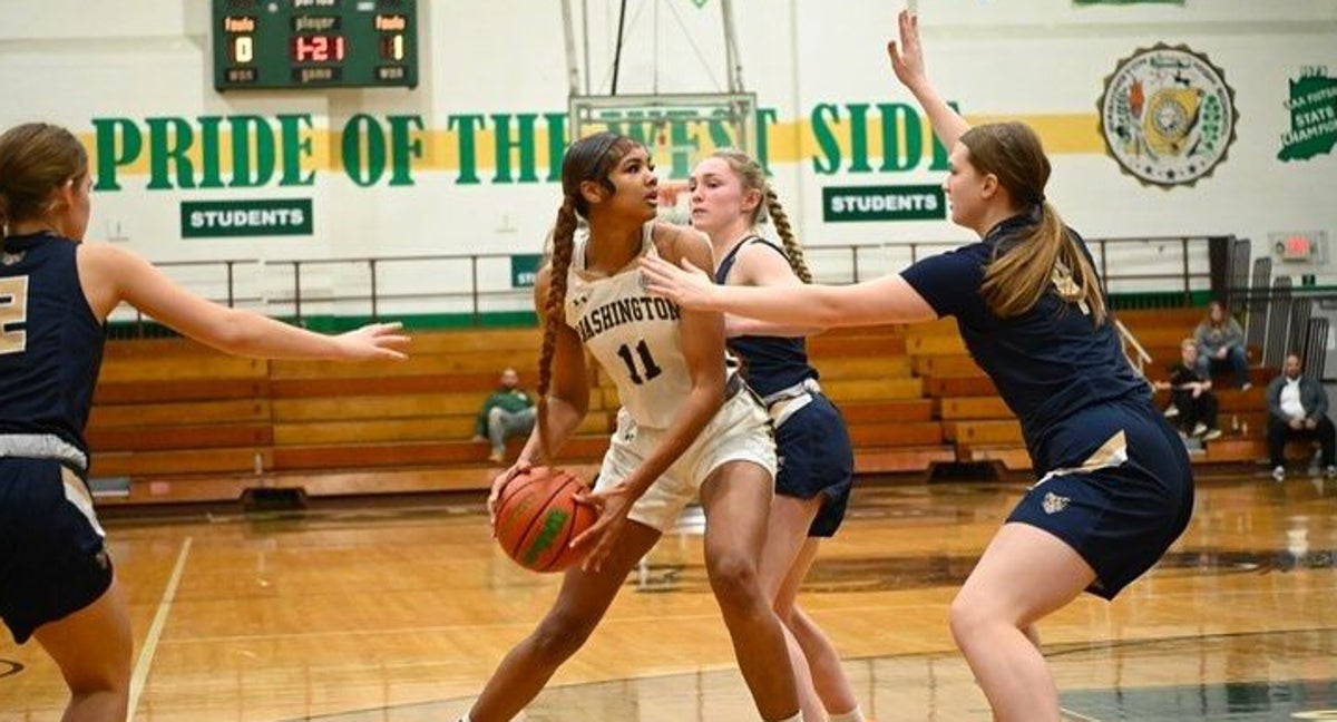 Kira Reynolds durante un partido.
