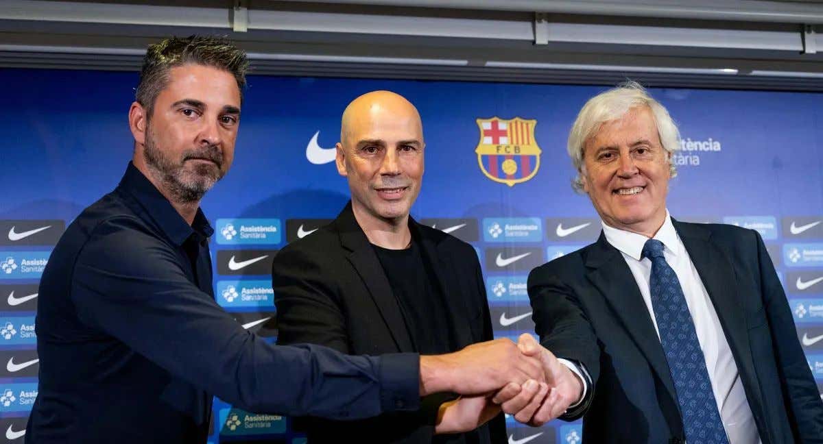 Juan Carlos Navarro, Joan Peñarroya y Josep Cubells.
