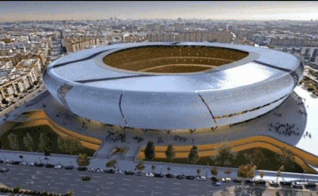 El proyecto del Nou Mestalla de 2013.  Valencia C.F