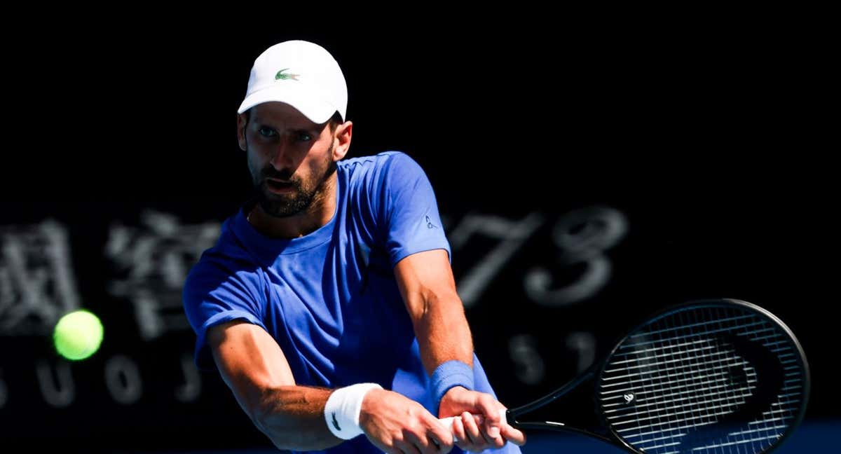 Djokovic le pone el freno a Carlos Alcaraz.