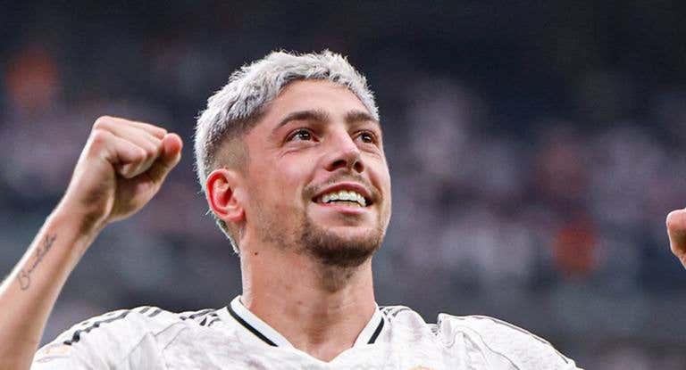 Fede Valverde, con el Real Madrid.