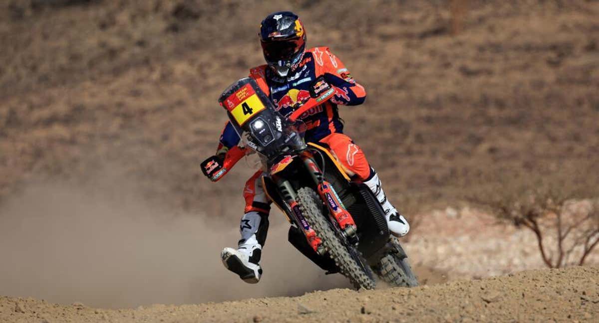 Daniel Sanders en el Dakar. /Dakar