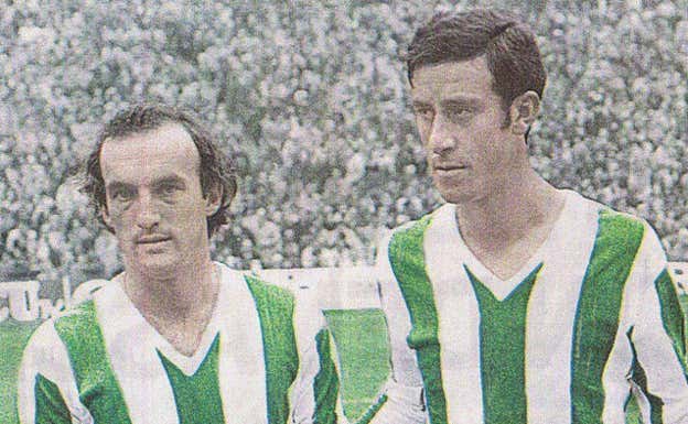 Fermín, junto a Del Bosque en el Córdoba.