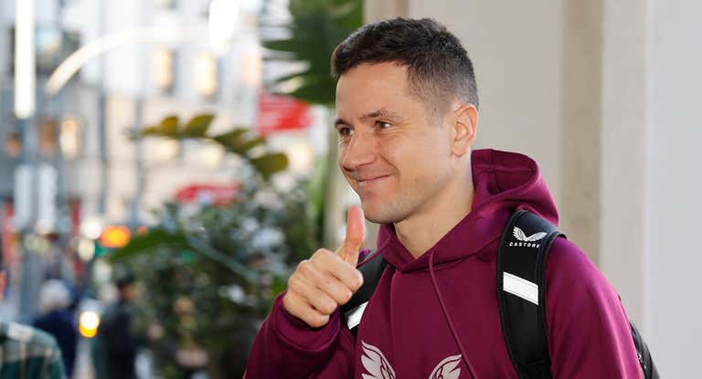 Ander Herrera, en el último desplazamiento del Athletic.
