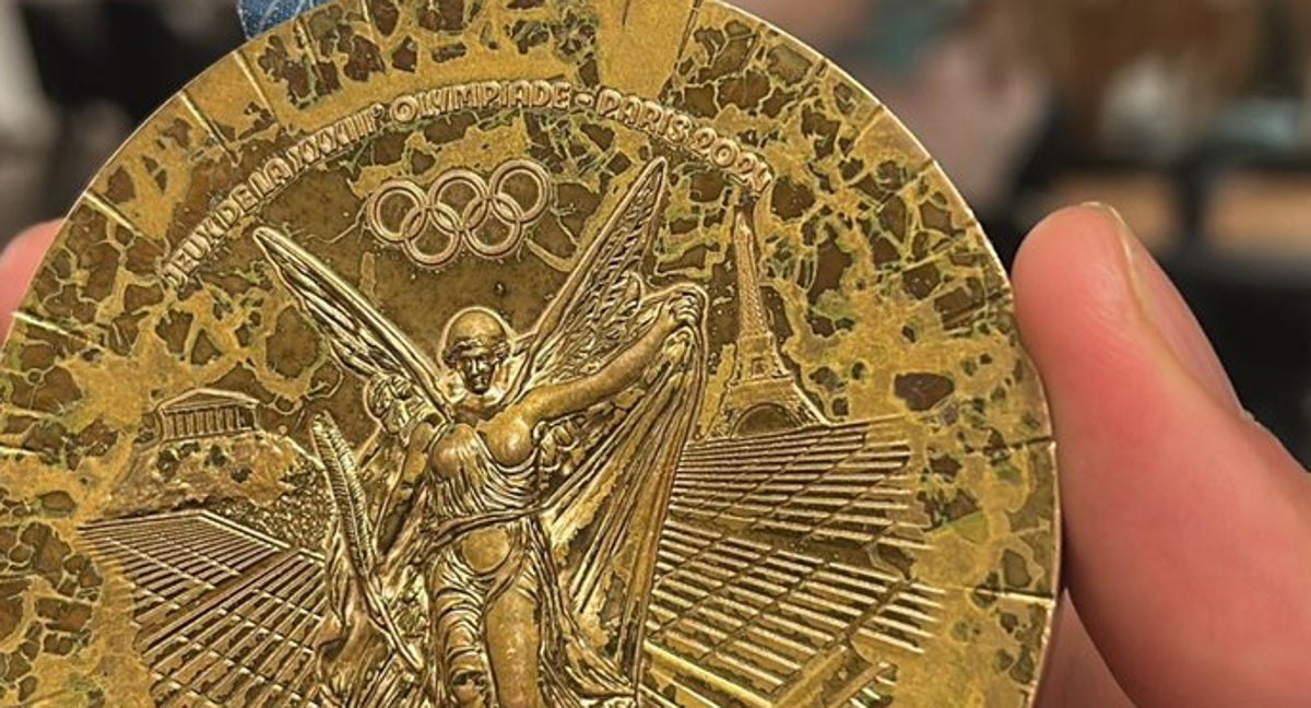 Descubren el problema que deterioraba las medallas olímpicas de los Juegos Olímpicos de París