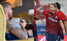 Fútbol, mate y Bad Bunny: así es la pretemporada de Iker Muniain en San Lorenzo