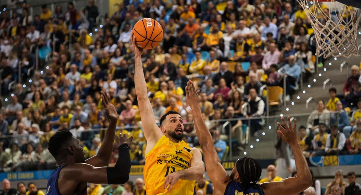 El Gran Canaria Arena es la sede de la Copa del Rey de baloncesto 2025./EFE