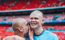 Guardiola no duda del 'hambre' de Haaland a pesar de su nuevo contrato: “No tengo la sensación de que ahora se vaya a dormir”