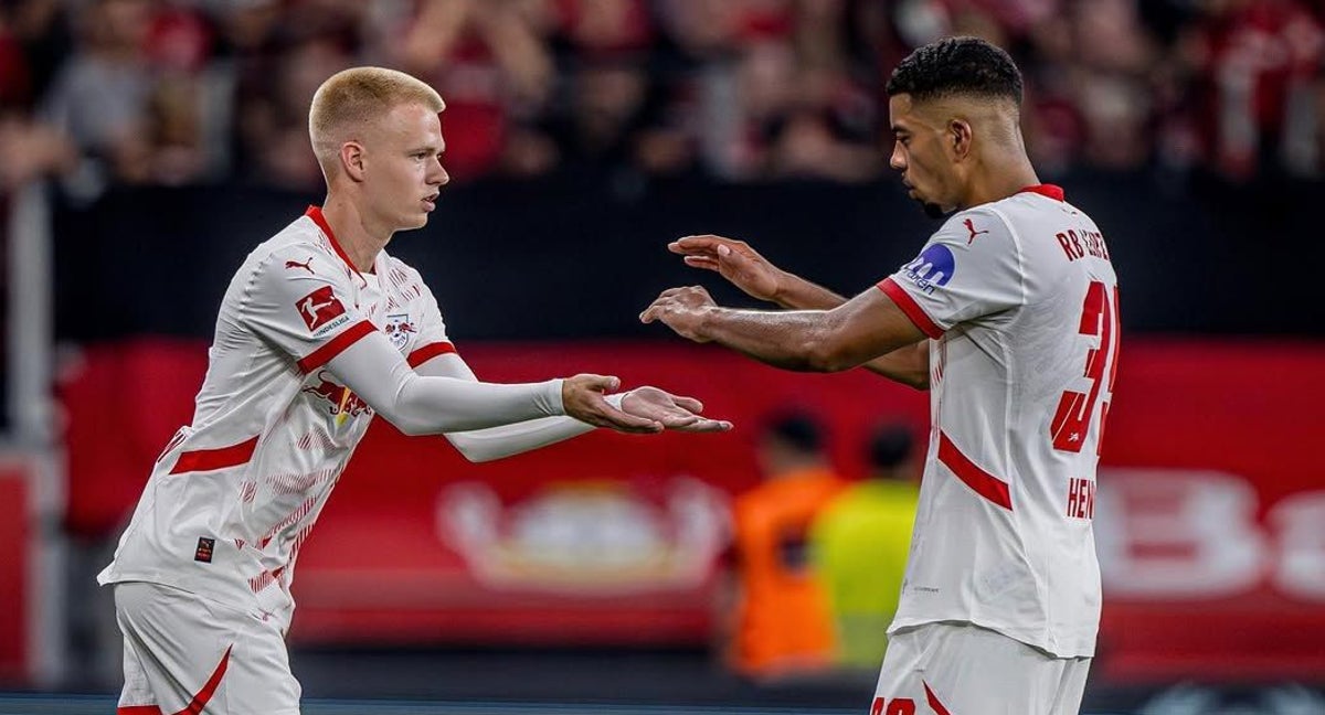 Arthur Vermeeren con el RB Lepzig.