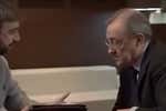 Jordi Évole y la mirada más incómoda en una entrevista con Florentino Pérez: «Me estaba mirando como diciendo 'cómo te atreves a ponerme esto«