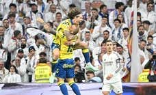 El minuto que desesperó al Bernabéu señaló a un Lucas Vázquez que dio la vuelta al calcetín en el 3-1... y no lo celebró