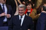 Joan Laporta explota tras salir de los juzgados y cita al Real Madrid: «El penalti a Koundé es un escándalo, el de Rüdiger fue parecido...»