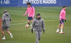 Simeone responde a Ancelotti y Ceballos: «Cuando estuvo en otro equipo pensaba en otra cosa»