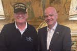 Alianza Donald Trump - Gianni Infantino a la vista: «Juntos no solo volveremos a hacer grande a América, sino a todo el planeta»