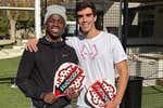 La intrahistoria del partido de pádel entre Vinicius y Juan Lebrón: le invitó el brasileño, que se llevó una pala
