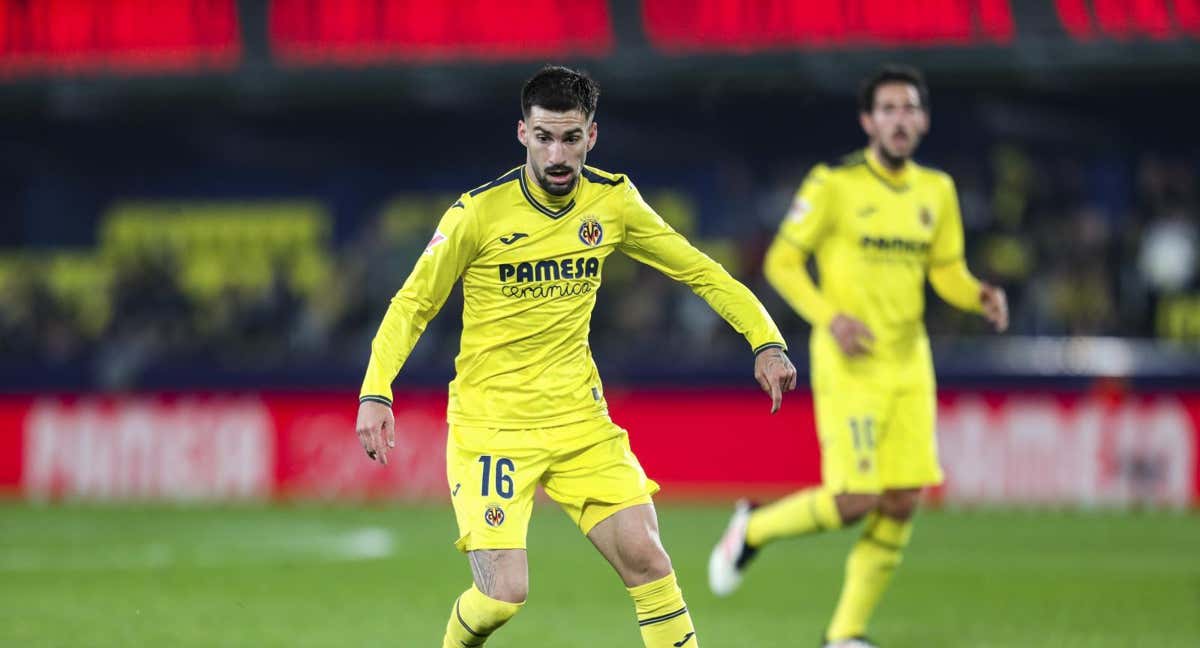 Baena en el partido ante el Mallorca.