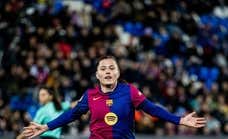 A Claudia Pina le encanta divertirse en Madrid y elimina al Atleti de la Supercopa