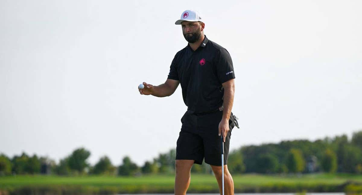 Jon Rahm, en un torneo del LIV GOLF.