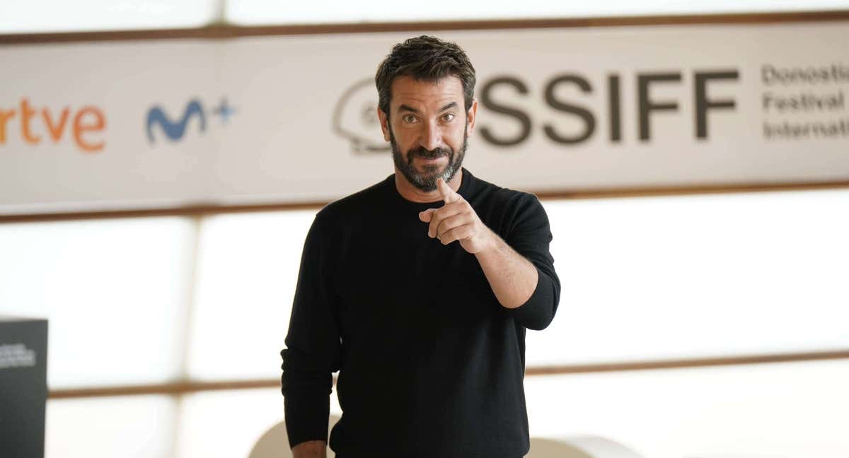 Arturo Valls, en el Festival de Cine de San Sebastián.