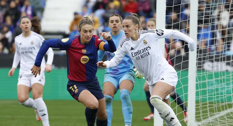 El Barcelona pasó por encima del Real Madrid.
