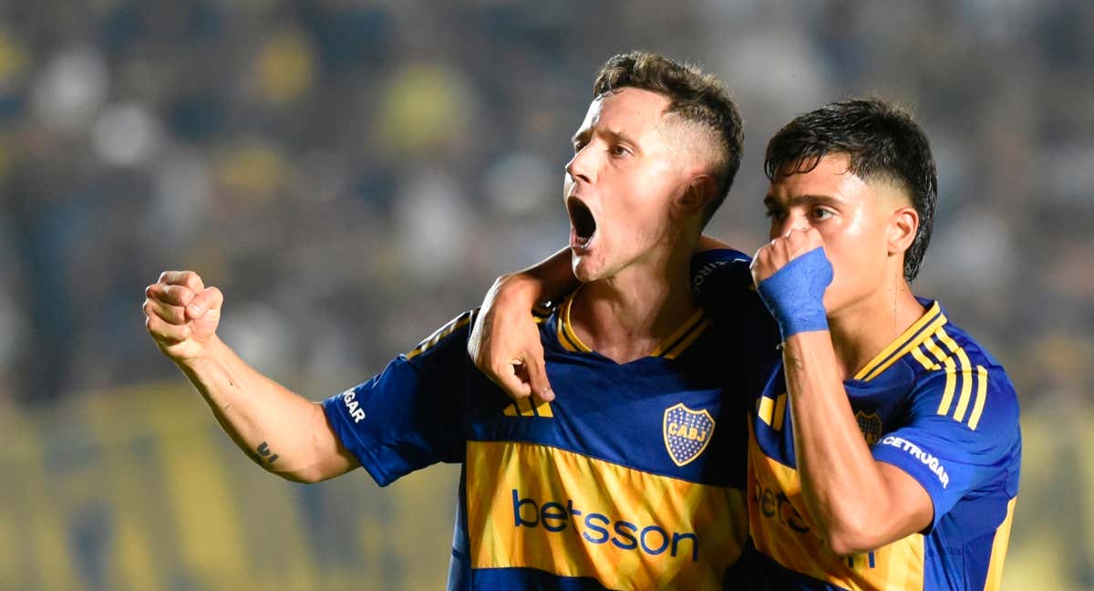 Ander Herrera, en su debut con Boca Juniors. /EFE