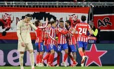 El Atlético se pasea en Austria al son de Griezmann y Giuliano