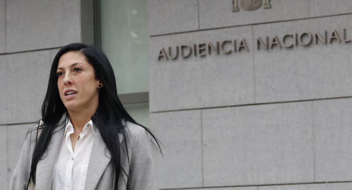 Jenni Hermoso a la salida de la Audiencia Nacional. /EFE/ Mariscal