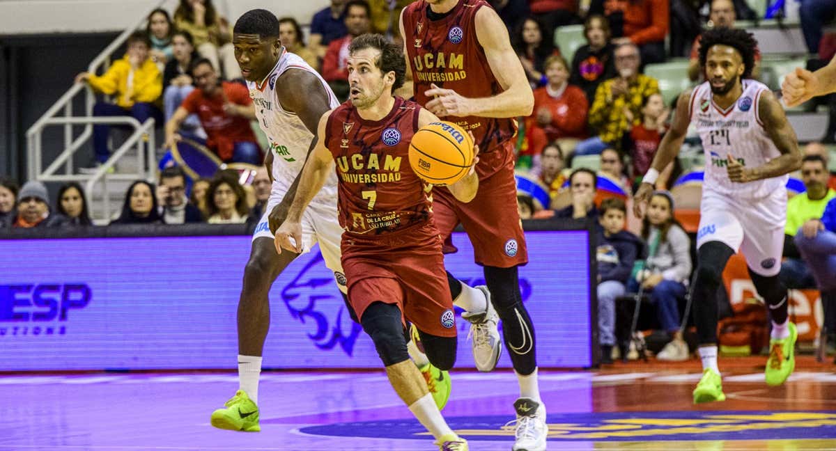 El UCAM Murcia fue el último equipo de Tomás Bellas en la Liga Endesa. /José Luis Ros Caval