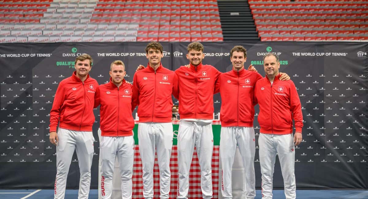 El equipo español de la Copa Davis./Getty