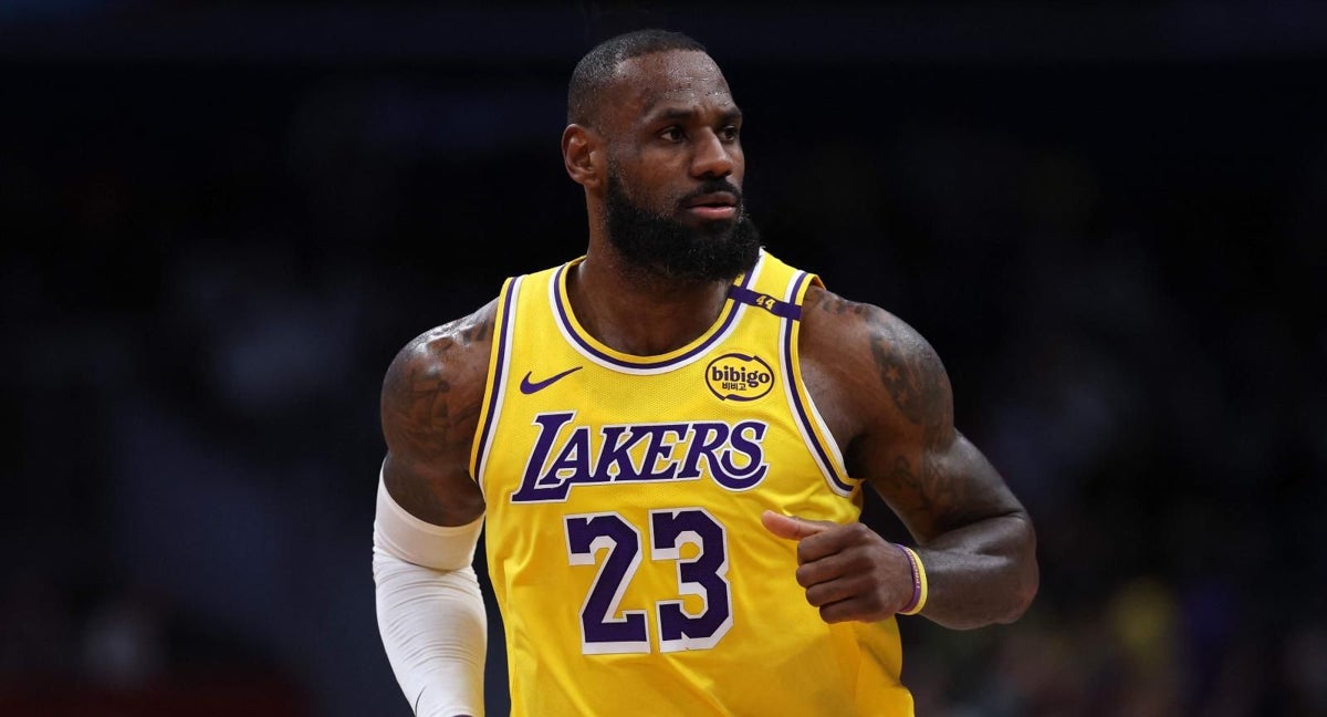 LeBron, en el partido de esta madrugada ante los Wizards.
