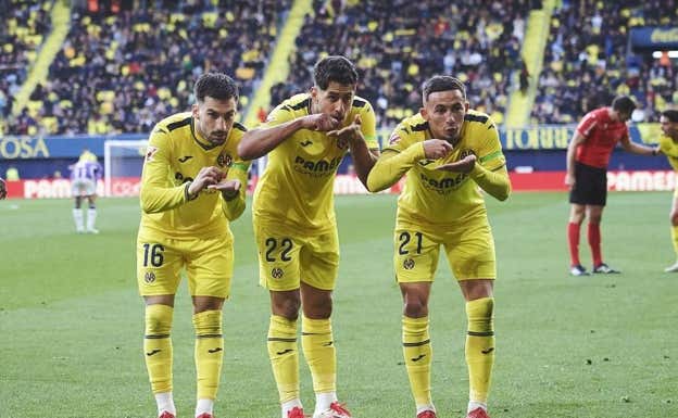 Celebración del tanto de Ayoze.  LALIGA