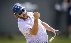 Pablo Larrazábal se queda a las puertas de levantar el Abierto de Baréin e igualar a Jon Rahm
