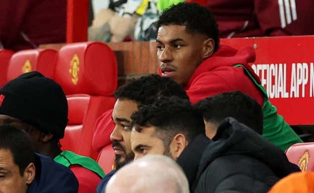 Rashford había perdido protagonismo en el United. Getty Images