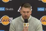Luka Doncic ya habla como nuevo jugador de los Lakers: «Recibí la llamada cuando estaba casi durmiendo y tuve que comprobar si era el día de los Inocentes»