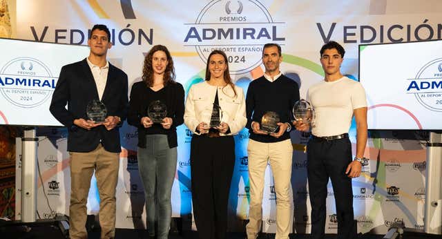 Bea Ortiz y Hugo González de Oliveira, Premios Admiral como mejores deportistas de 2024