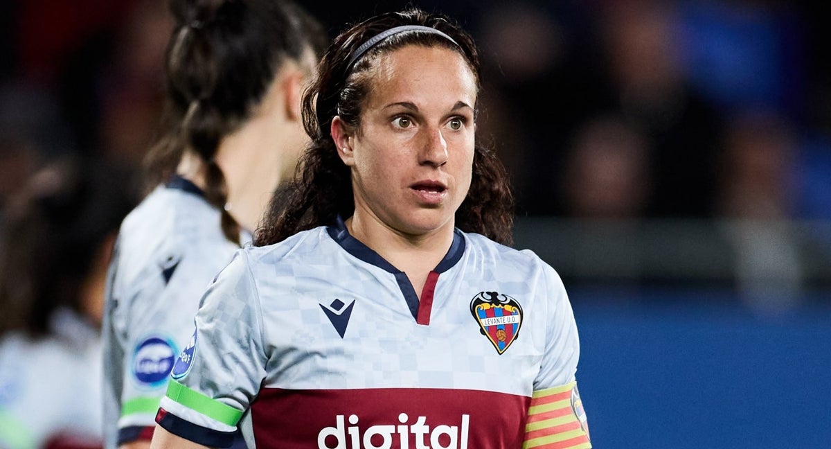 Alharilla durante el partido contra el Barça.