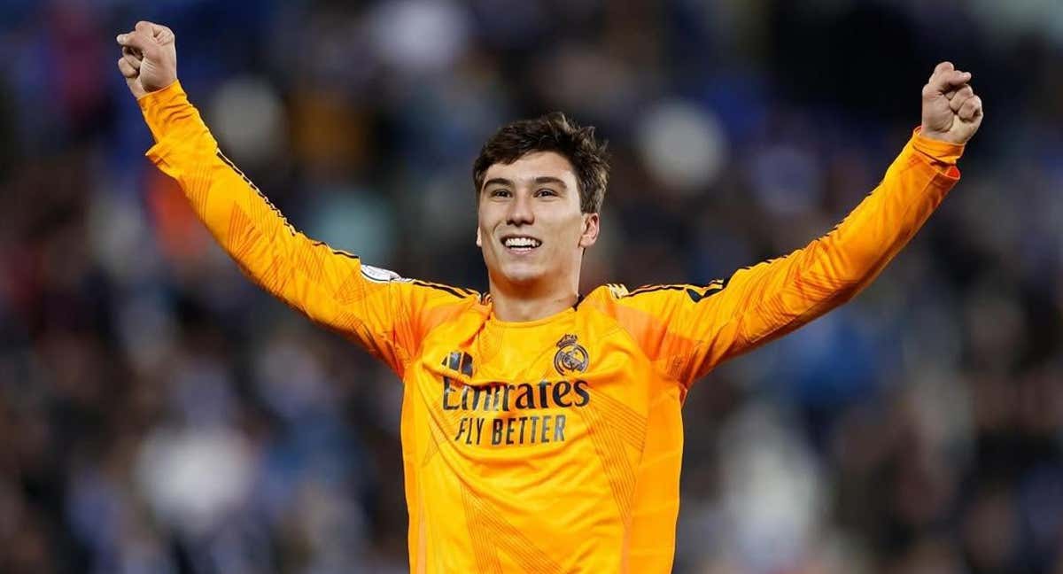 Gonzalo celebra su gol en Leganés. /INSTAGRAM