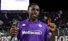 No pasó el reconocimiento médico con el Atlético de Madrid y ahora Moise Kean suma 19 goles y vale más de 50 millones